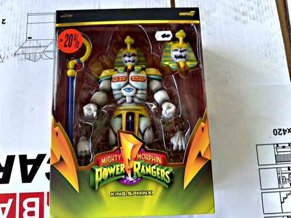 Super7 Ultimates Mighty Morphin Power Rangers King Sphinx Actionfigur