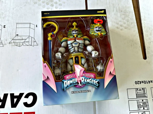 Super7 Ultimates Mighty Morphin Power Rangers King Sphinx Actionfigur