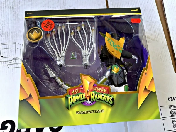 Super7 Ultimates Mighty Morphin Power Rangers Dragonzord Actionfigur