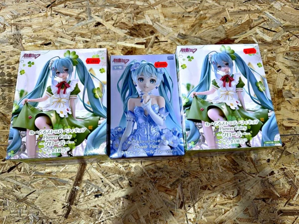 Hatsune Miku Noodle Stopper Figure Flower Fairy Sammelfiguren 3 Stück
