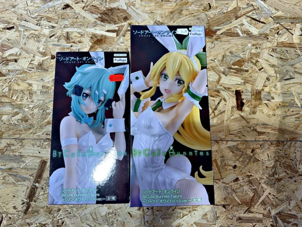 FuRyu BiCute Bunnies Figure Sword Art Online Leafa & Sinon White Pearl ver. Sammelfiguren 2 Stück
