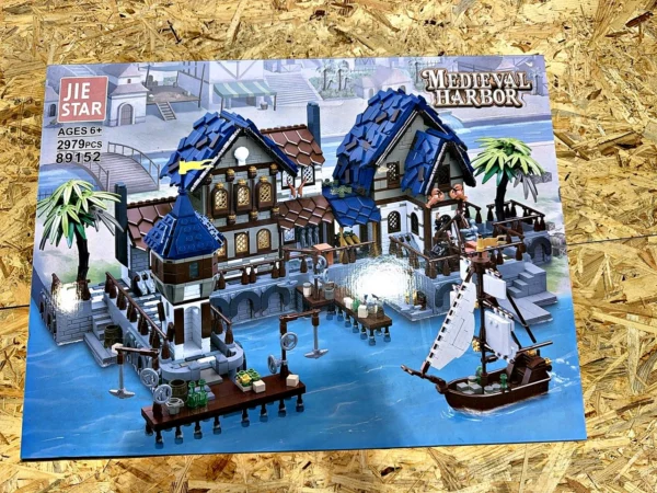 Jie Star Medieval Harbor 89152 Klemmbaustein-Set