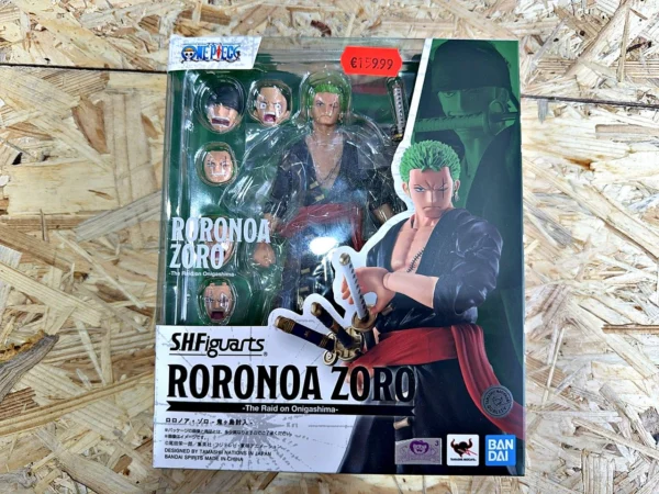Bandai S.H.Figuarts One Piece Roronoa Zoro -The Raid on Onigashima- Actionfigur