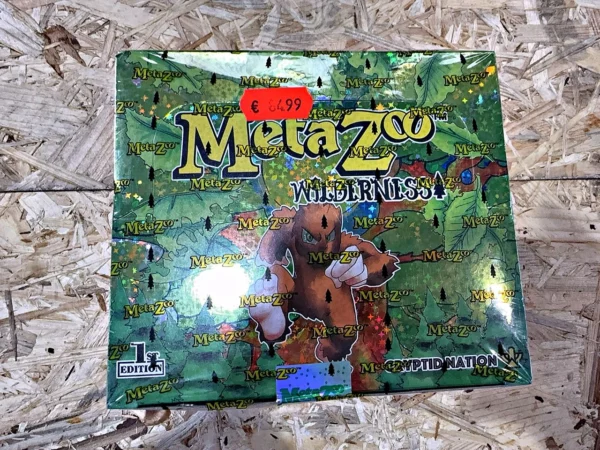 MetaZoo Cryptid Nation Wilderness 1st Edition Sammelkarten Booster-Display