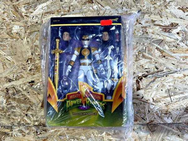 Super7 Ultimates Mighty Morphin Power Rangers White Ranger Actionfigur
