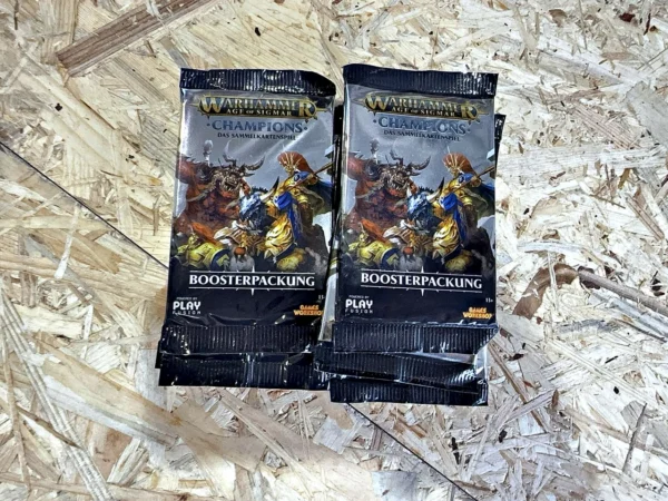 PlayFusion Warhammer Champions Sammelkarten Booster 14 Stück