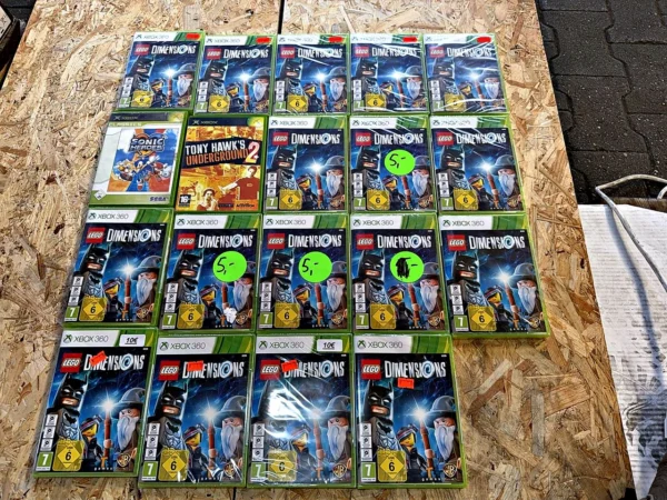 LEGO Dimensions Xbox 360 Videospiele 19 Stück
