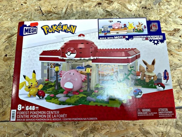 Mega Pokémon Build with Motion Forest Pokémon Center Klemmbaustein-Set