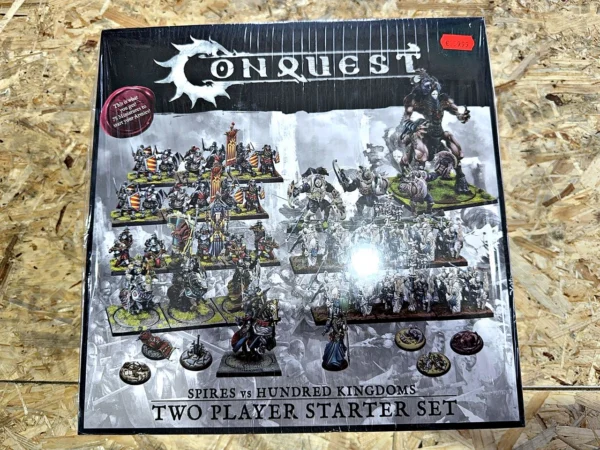 Para Bellum Conquest The Last Argument of Kings Spires vs Hundred Kingdoms Two Player Starter Set Tabletop-Spiel