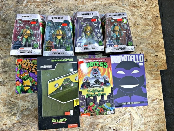 Konvolut Teenage Mutant Ninja Turtles Actionfiguren 8 Stück