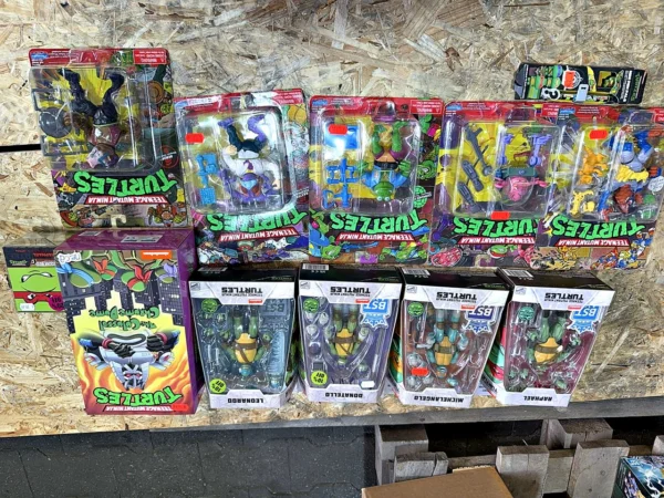 Konvolut Teenage Mutant Ninja Turtles Actionfiguren 12 Stück