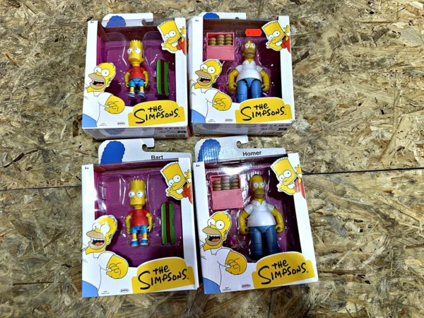 Jakks Pacific The Simpsons Actionfiguren 4 Stück