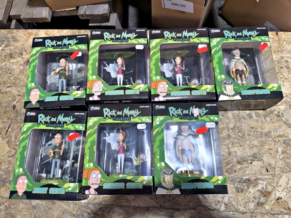 Hero Collector Rick and Morty Figurines Sammelfiguren 7 Stück