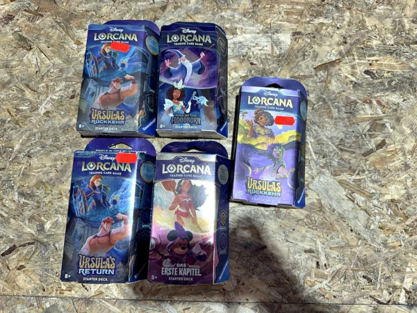 Ravensburger Disney Lorcana Trading Card Game Starter Decks 5 Stück